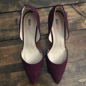 👠 Mauve Pointed Toe Heels